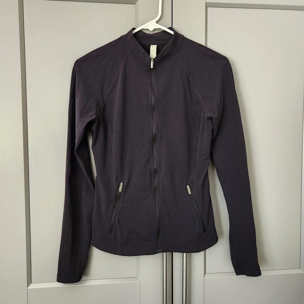 Zella Studio Luxe Performance Jacket Black XS Zip Up